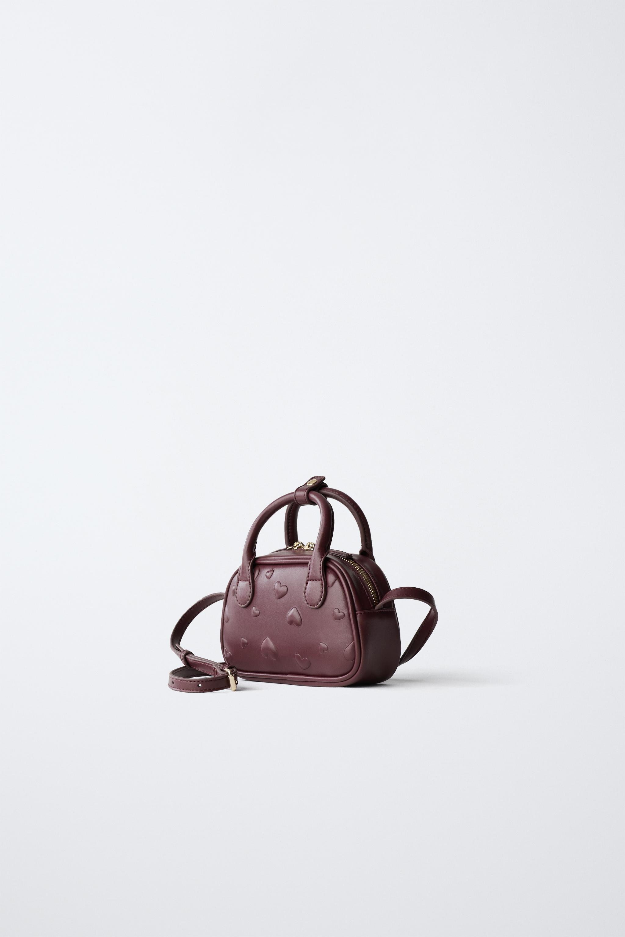 MINI SAC BANDOULIÈRE BOWLING CŒURS